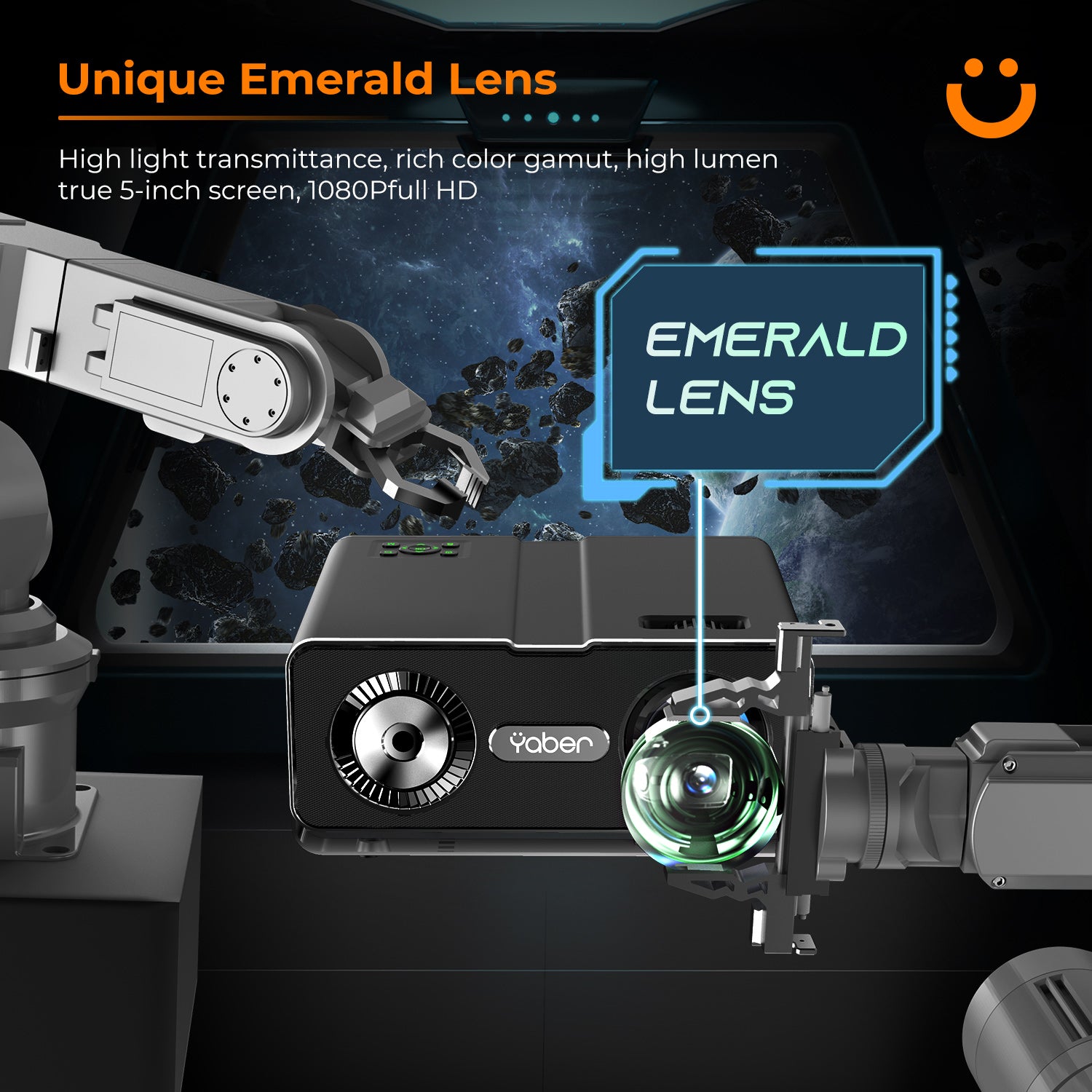 YaberV10 Unique Emerald Lens