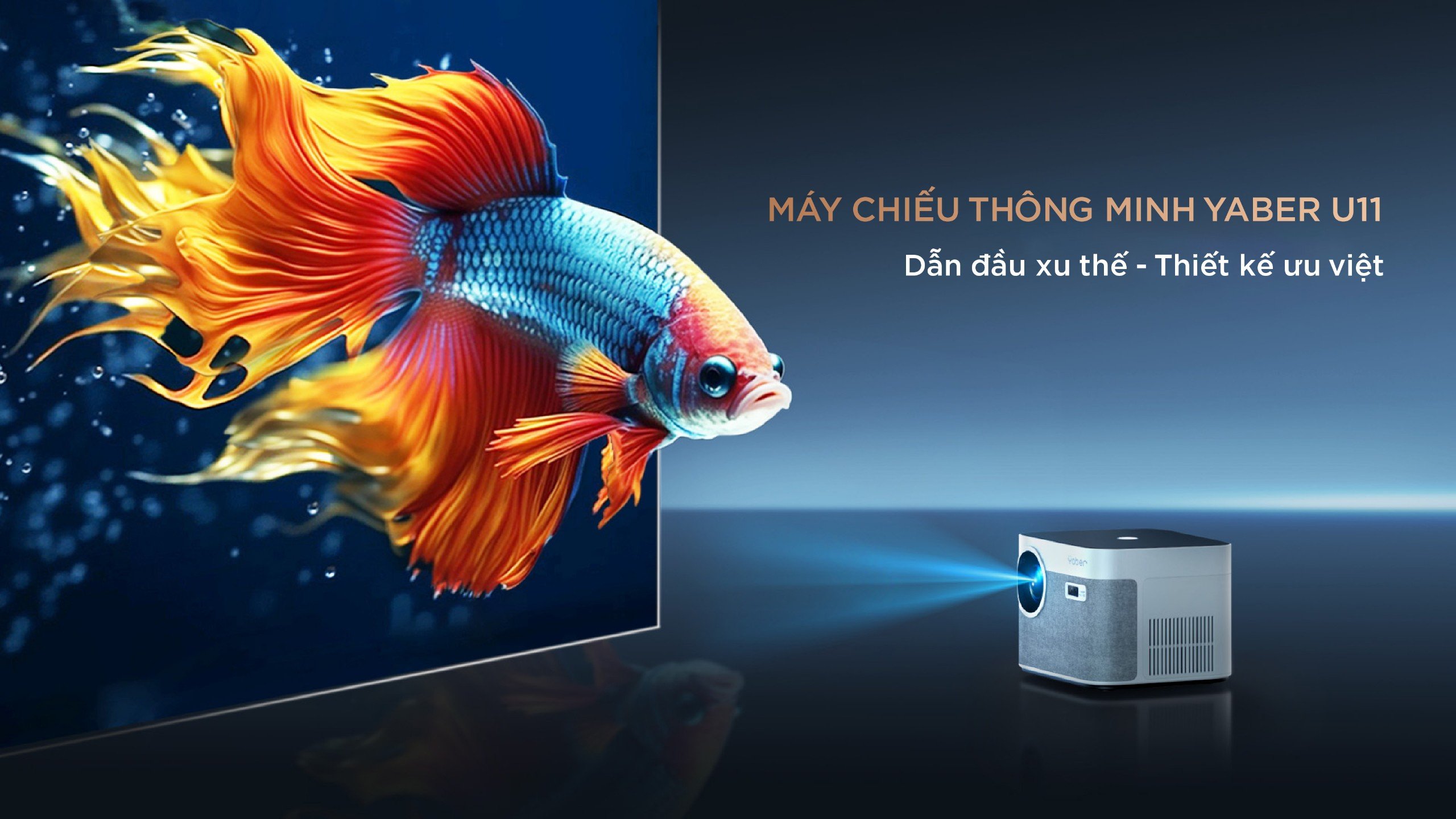 Máy chiếu mini thông minh Yaber U11 - Máy chiếu Portable đỉnh cao của Yaber