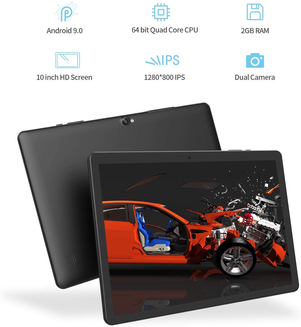 Custodia Ibrida Antiurto Mignvoa Per Vankyo MatrixPad Z1 7" E Z4 10,1"
